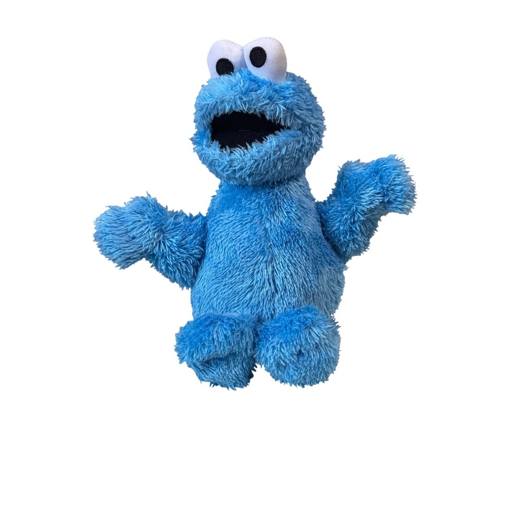 Hasbro Sesame Street Cookie Monster Blue Shaggy Plush Toy 2013 C2224 C2222 Asst